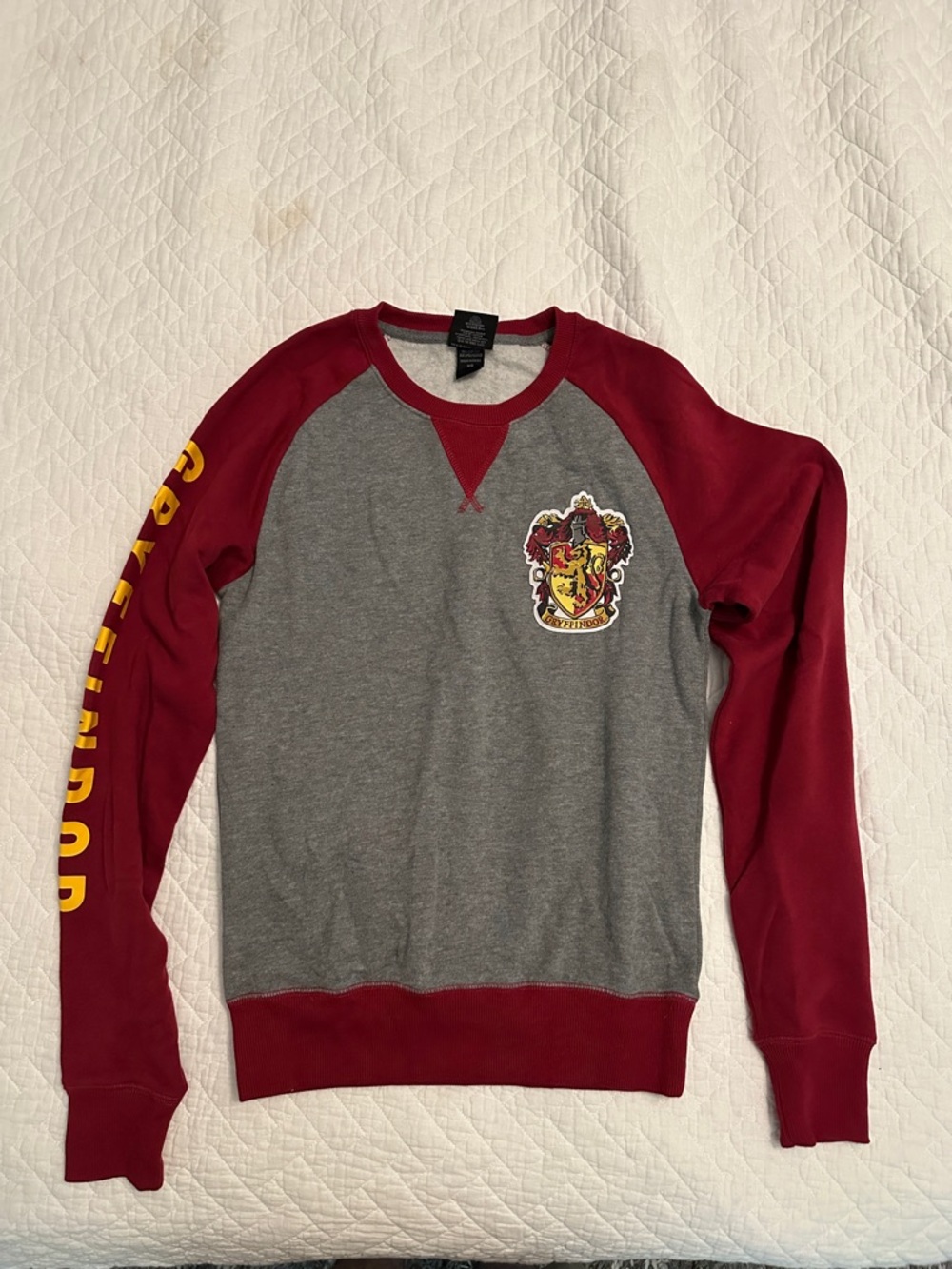 Gryffindor Crewneck Sweatshirt - Grey & Maroon